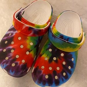 Tie-Dye Crocs